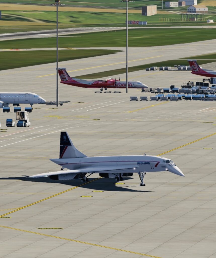 Concorde Photo Sparks Viral Debate: Real, Fake, or Next-Gen Flight Simulation? screenshot